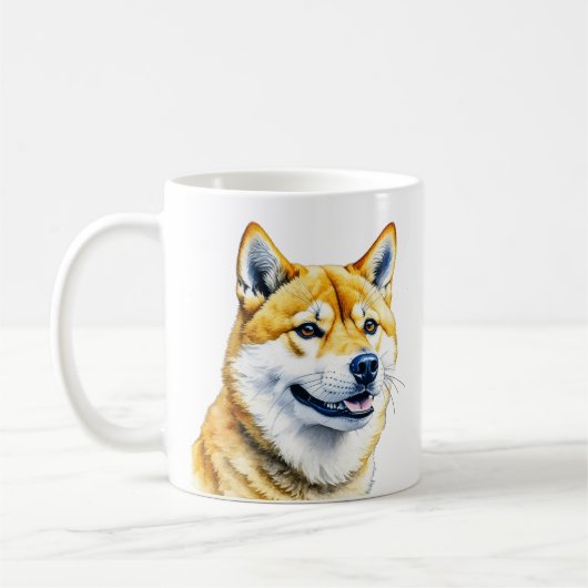 Mug Cute chia inu race de chien (Gauche)