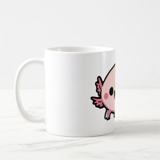 Mug Cute Chibi Axolotl (Gauche)