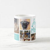 Mug Cute Chien Maman Animal de compagnie Photo Collage (Centre)