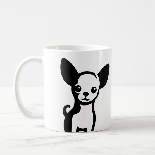 Mug Cute Chihuahua Puppy (Gauche)