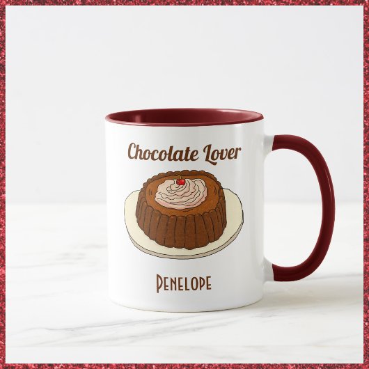 Mug Cute Chocoholate Chocolat Lover