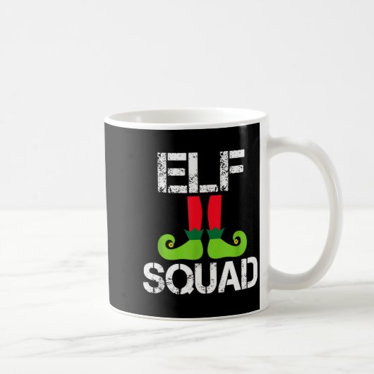 Mug Cute Christmas Cheer Elf Squad Santa's Helper (Droite)