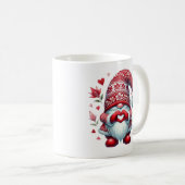 Mug Cute Christmas Gnome Festive Holiday Aesthetic Art (Devant droit)