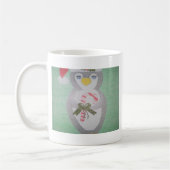 Mug Cute Christmas Penguin (Gauche)