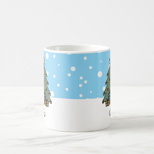 Mug Cute Christmas Potato Personalized With Your Name (Centre)