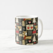 Mug Cute Christmas reindeer pattern (Devant droit)