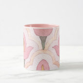 Mug Cute Classique Marocain avec tulipe Carrelage moti (Centre)