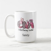 Mug Cute CNA Western Typographie 15 Ounce (Gauche)
