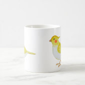 Mug Cute Cockatiel Cadeau Boudin blanc jaune (Centre)