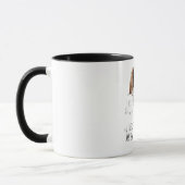 Mug Cute Cocker Spaniel Chien drôle Personnalisé (Gauche)