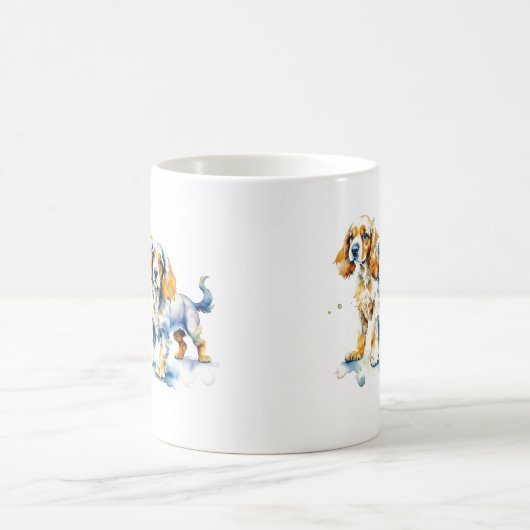 Mug Cute Cocker Spaniel petits amoureux des chiens (Centre)