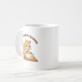 Mug Cute Coffee Mug: "Coffee Taster in Training" Cat (Devant gauche)