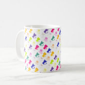 Mug Cute coloré drôle chats motif (Devant gauche)