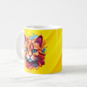 Mug Cute Colorful Chat Face-87002 (Devant gauche)