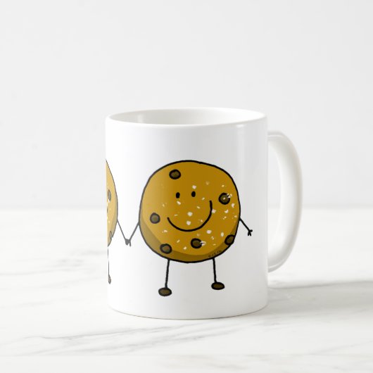 Mug Cute Cookie Meilleurs amis (Devant droit)