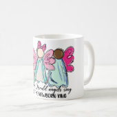 Mug Cute Coquette Anges de Noël (Devant droit)