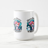 Mug Cute Corgi Halloween Art : Hocus Pocus Thème Desig (Devant droit)