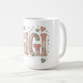 Mug Cute Country Patchwork Gigi (Devant droit)