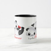 Mug Cute couple panda (Centre)