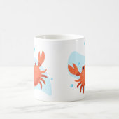 Mug Cute crabe. Monde sous-marin. ​ (Centre)