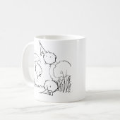 Mug Cute créatures parapluies (Devant gauche)