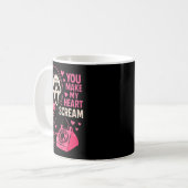 Mug Cute Creepy Horror Make My Heart Scream Valentine’ (Devant gauche)