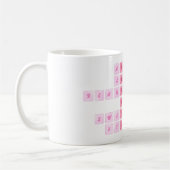 Mug Cute Crossword Fête des Mères (Gauche)