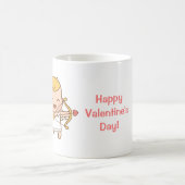 Mug Cute Cupid Bow Shots Amour Arrow Valentines Day (Centre)