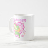 Mug Cute Cupid Frog - Étaler l'amour (Devant gauche)