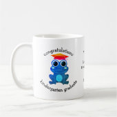 Mug Cute Custom Frog Kindergarten Graduation (Gauche)