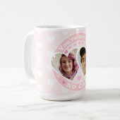 Mug Cute Custom Valentines Photo (Devant gauche)