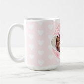 Mug Cute Custom Valentines Photo (Gauche)