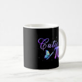 Mug Cute & Cutie Pi Math Pie Papillon Adorable Math (Devant droit)