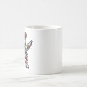 Mug Cute Dabbing Astronaut Cowboy Espace Halloween (Centre)