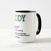 Mug Cute Daddy Definition (Devant droit)