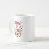 Mug Cute Daily Inspiration Motivational Mug, 11 oz (Devant gauche)