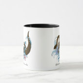 Mug Cute d'eau de la rivière Otter (Centre)