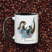 Mug Cute d'eau de la rivière Otter