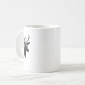 Mug Cute Deer Hear 3d - Animaux Monde Sticker (Devant gauche)