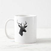 Mug Cute Deer Hear 3d - Animaux Monde Sticker (Gauche)