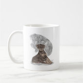 Mug Cute Doberman Pinscher Puppy (Gauche)