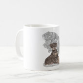 Mug Cute Doberman Pinscher Puppy (Devant gauche)