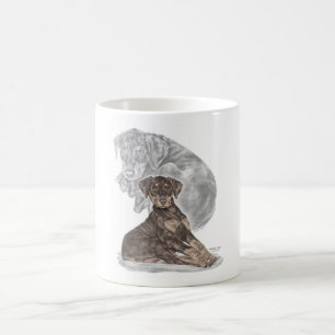 Mug Cute Doberman Pinscher Puppy