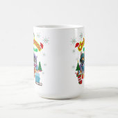 Mug Cute dog and cat Christmas squad design  (Centre)