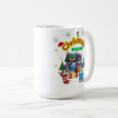 Mug Cute dog and cat Christmas squad design  (Devant droit)