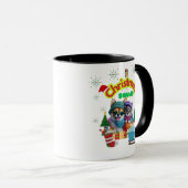 Mug Cute dog and cat Christmas squad design  (Devant droit)