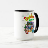 Mug Cute dog and cat Christmas squad design  (Devant droit)