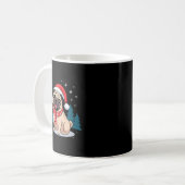 Mug Cute Dog Christmas Valentines Design  (Devant gauche)