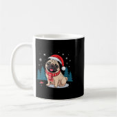 Mug Cute Dog Christmas Valentines Design (Gauche)