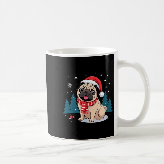 Mug Cute Dog Christmas Valentines Design (Droite)